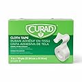 Curad Cloth Silk Adhesive Medical Tape, 1" x 10 yds, 12 Count