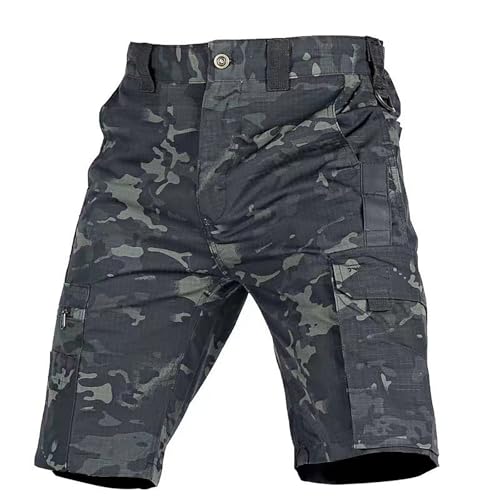 Short cargo homme sous le genou décontracté short de travail 2025