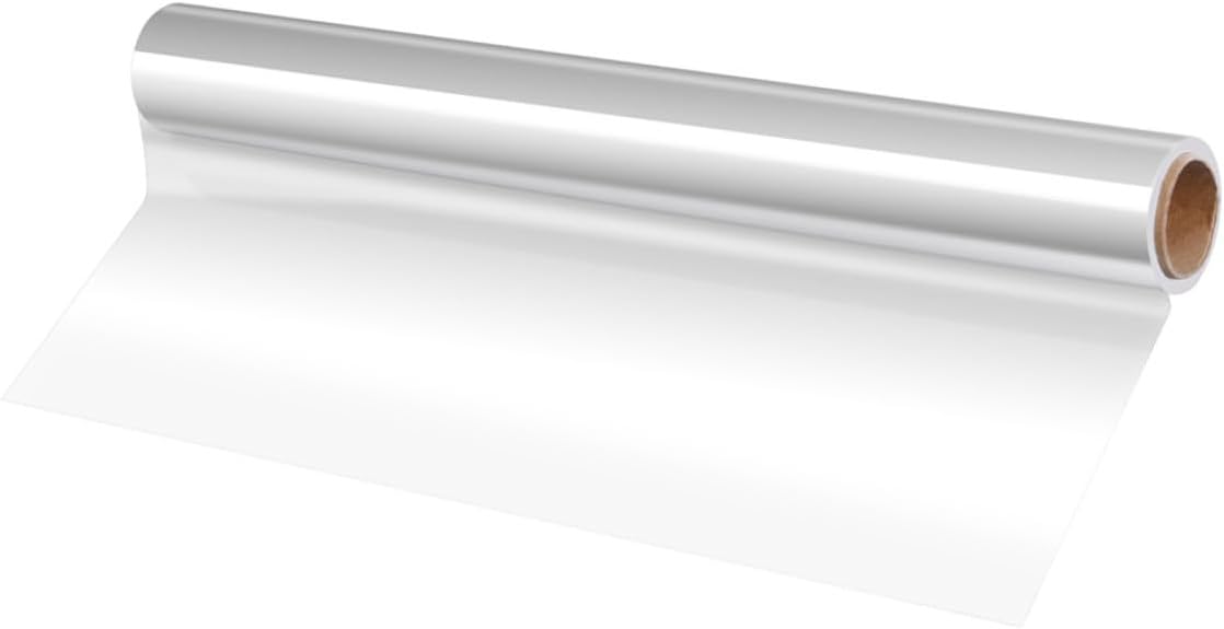 GRADENEVE Flower Cellophane Wrap Roll 50cm X 50m 4.7mil Thickness Packaging Film for Bouquet Wrapping and Wedding Decorations