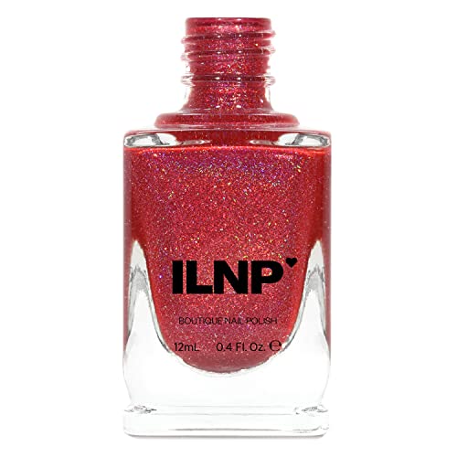 Image of ILNP Closure - Apple Red Holographic Nail Polish