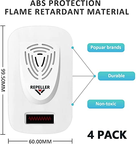 Repelente-Ultrasonico-de-PlagasRepelente-mosquitosTrampas-para-ratones-Repelente-ratones-Mata-cucarachasElectrico-Extra-Fuerte-para-Interiores-Insectos-HormigasRoedores-no-Toxico-4-Pack