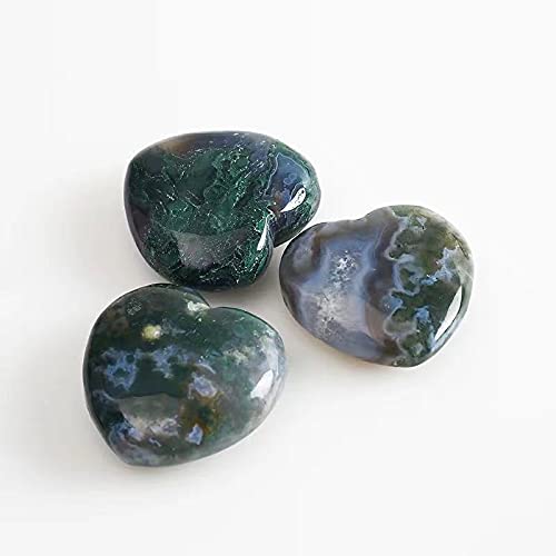 Mousse de cristal naturel cœur d'agate pour remplacer la décoration artificielle