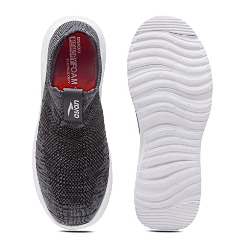 ASIAN Men's Moonwalk-01 Sports Walking,Running & Gym Shoes with Eva Sole Extra Jump Casual Slip-on Shoes for Men's & Boy's… - Image 6