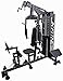 JK Fitness【Stazione Multifunzione JK 6160 Pacco Pesi 102 kg】Multi Gym Home Palestra Completa: Chest/Butterfly regolabile, Lat Machine, Cavi, Fly Arms, Preacher, Leg Press | Struttura Pro Compatta