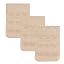 Beige 3 Hooks 1/2 Inch Spacing