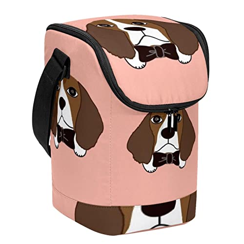 Bolsa de almuerzo de animales con cremallera térmica para oficina 2