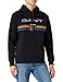 Produktbild GANT Herren D.1 Pride Sweat Hoodie Kapuzenpullover, Black, L