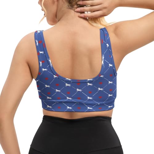 Image of Yoga top Women's Cheerleading Uniform Gym Outfit Running Crop Tops Yoga Shirts Casual Tank Top