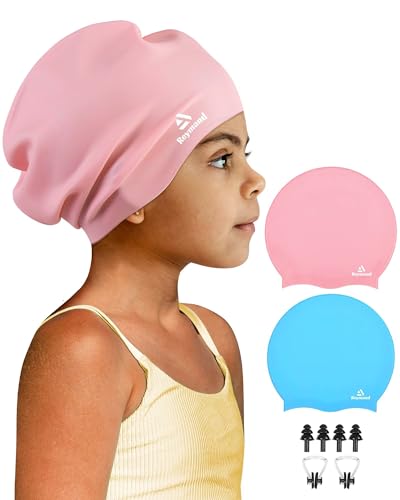 Bonnet de bain extra large pour dreadlocks : lot de 2 en silicone