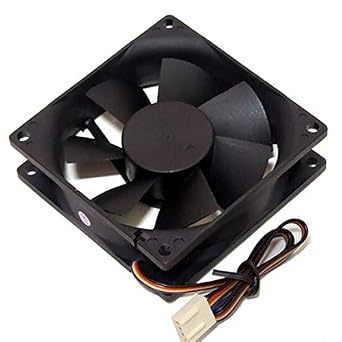 Evercool EC8025H12BP 80mm x 25mm PWM (Pulse Width Modulation) 4 Pin Computer Case Fan