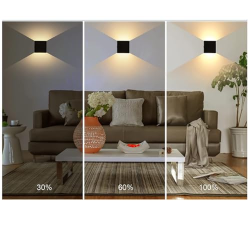 Aplique de pared LED para escaleras y balcones con carga USB 3