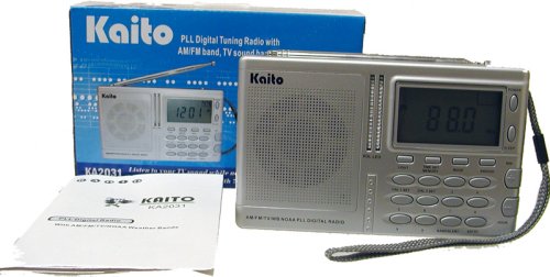 Radio AM/FM Kaito KA2031 con temporizador y alerta NOAA miniatura 2