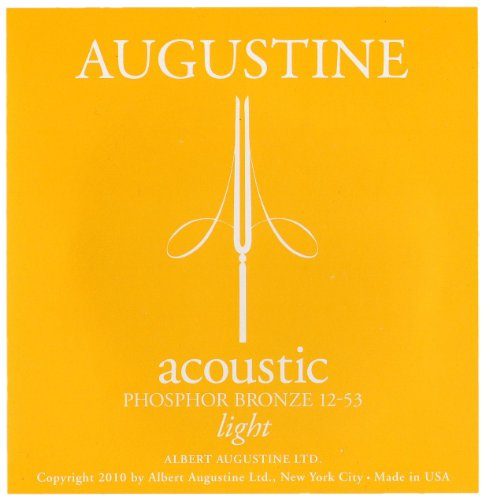 Aa Augustine Acoustic Guitar Strings (Hlacousticlight) #TOP11