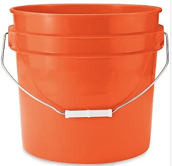 House Naturals Food Grade Plastic Buckets 7, 5, 3.5, 2 Gallon (Pack of 4) with lids Container- BPA Free