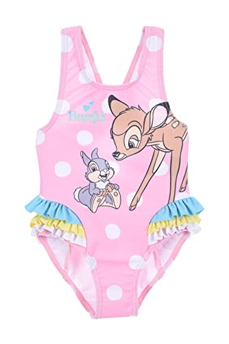 Bambi bebé-niñas Traje De Baño Una Pieza (Rosa,3 años)