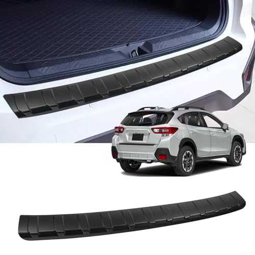 Image of Rear Bumper Protector for Subaru 2018-2023 Crosstrek XV Car Accessories ABS Plastic Material Matte Black Resistant Trunk Door Entry Guards