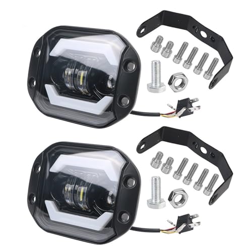 Phares LED pour ATV éliminant le manque de visibilité la nuit en forêt