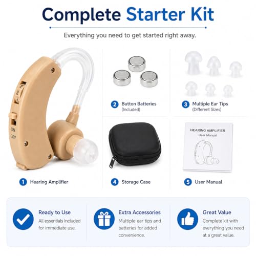 Image of Zyphen Advanced Hearing Machine Ear Machine Ear Hearing Aid Machine /Earing Machine /Ear Machine For Old Age /Kaan Ki Machine /Sound Ampifier Machine
