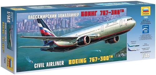 Boeing 767-300 Zvezda Z7005 le cadeau idéal pour amateur de modélisme aéronautique 1:144