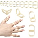 La taille universelle: Ce lot de 10 attelles couvre les tailles 5 à 14 (incluses), vous garantissant de toujours trouver la pièce parfaitement adaptée à n'importe quel doigt, chez l'adulte ou l'adolescent