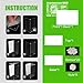 NAOCARD Acrylic Display Case Compatible with Lego Set x Nike Dunk, Dust-Proof Protective Showcase Box for Lego 43008(Only Case - Model Not Included)