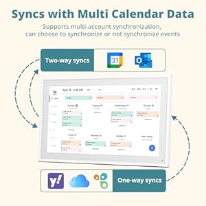 Digital Calendar 15.6-inch Smart Chore Chart, Home Electronic Wall/Tabletop Calendar with Interactive Display/Touch Screen for Family Schedule Planning, Seamless Data Syncs and APP Access Digital Calendar 156 inch Smart Chore Chart Home Electronic WallTabletop Calendar with Interactive DisplayTouch Screen for Family Schedule Planning Seamless Data Syncs and APP Access