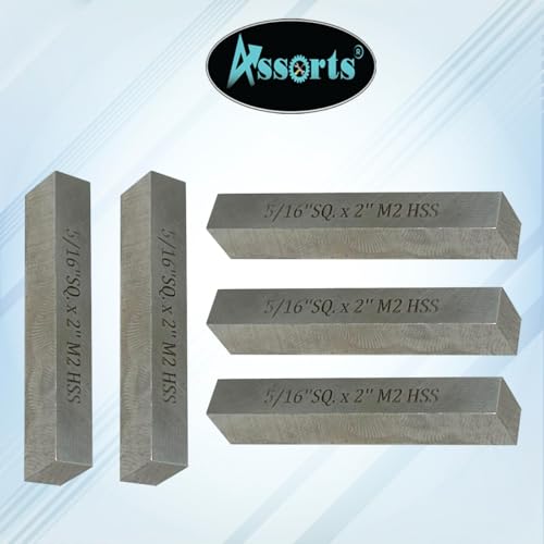 Pack de 5 puntas de herramienta HSS M2 5/16" x 2" para fresas miniatura 4