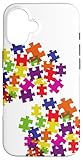 A Jumble of Jigsaw Puzzle Pieces! Case for iPhone 16