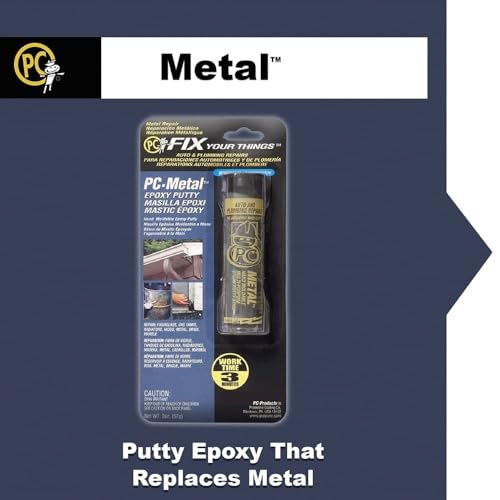 Image of PC Products PC-Metal Epoxy Putty, 2 oz Stick, 3-Pack, Dark Gray,25536