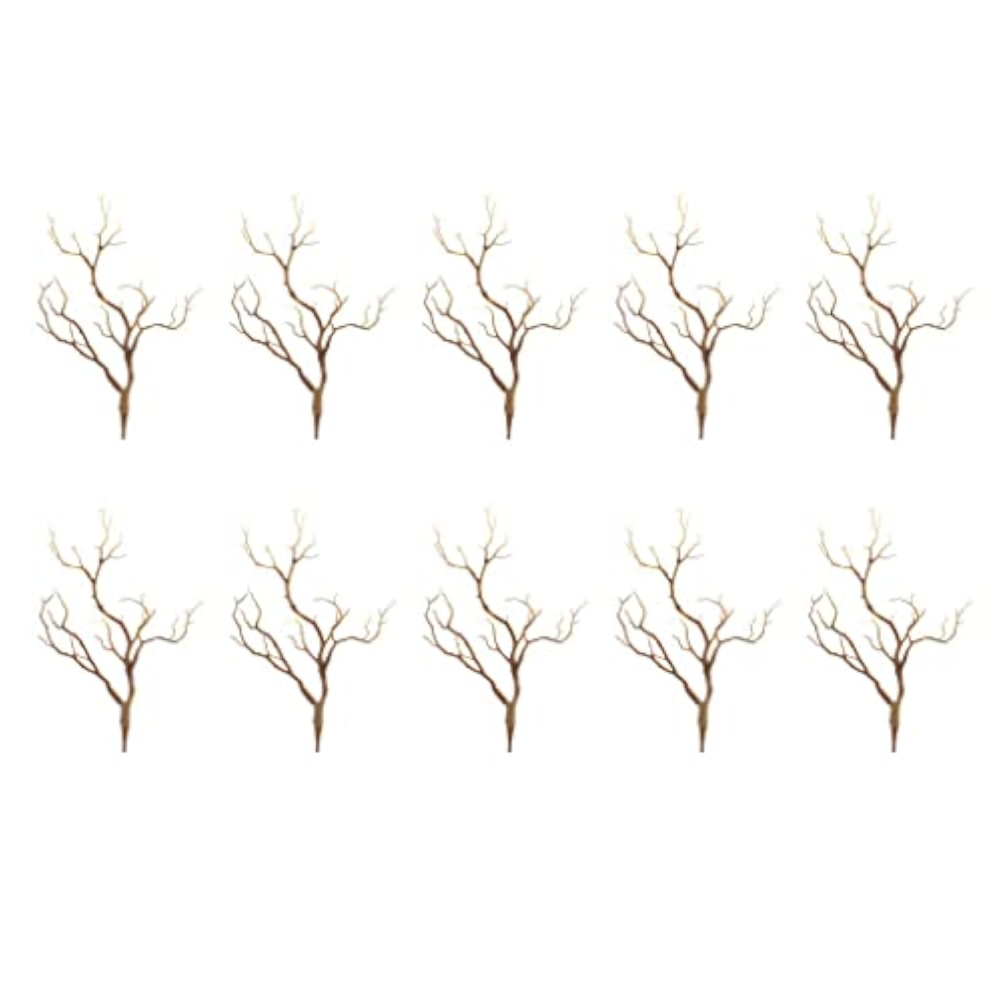 10pcs Artificial Branches Small Trees Twig Branch Table Decoration