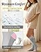 Cotton Compression Socks for Women Men 20-30mmHg Knee High Support Socks Circulation for Running Travel Nurses Pregnancy Fashion Presents for Home Office Long Standing Daily Walking, Pastel Argyle