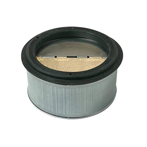 Valvola d.125 di NON RITORNO ARIA per le Tubazioni flessibili e rigide Aria Calda e Fredda