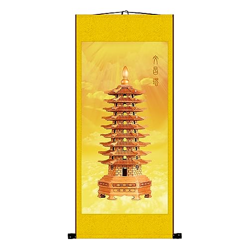 Rouleau peinture Wenchang Tour 100cm pour inspirer l etude au salon