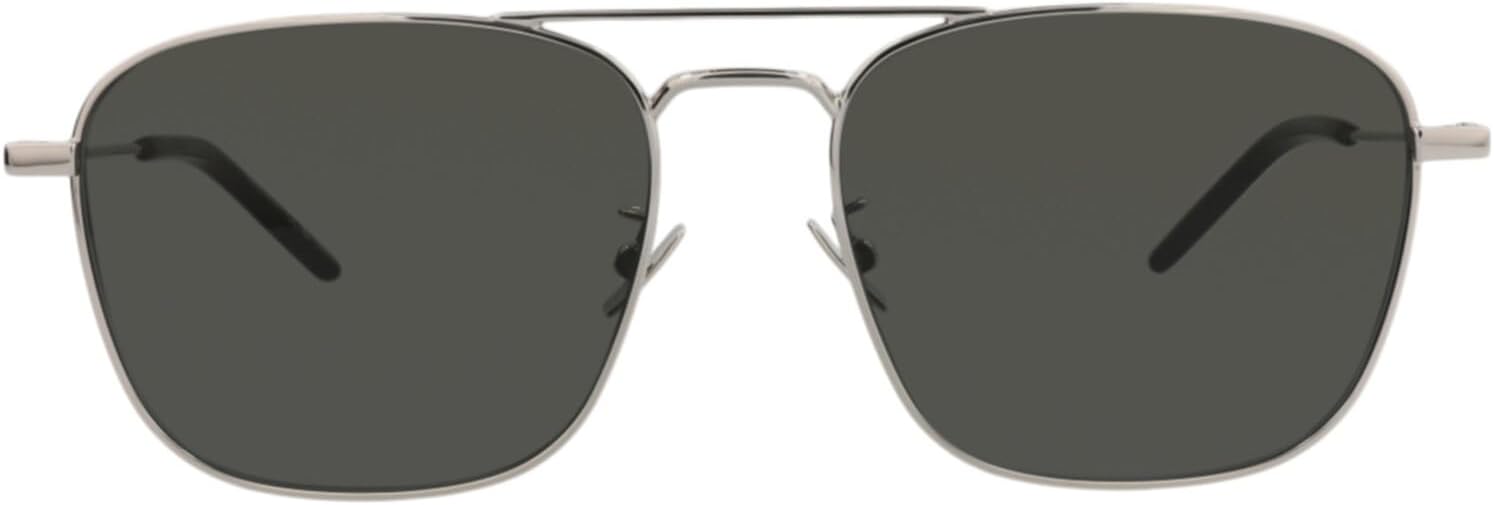 SAINT LAURENT SL309 001 Silver/Grey SL309 Square Sunglasses Lens Category 3 S