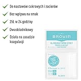 Browin 405101 Klarowin Turbo Spirit 25L - 24h do klarowania i usuwania zmętnień po fermentacji w nastawach cukrowych i zacierach.