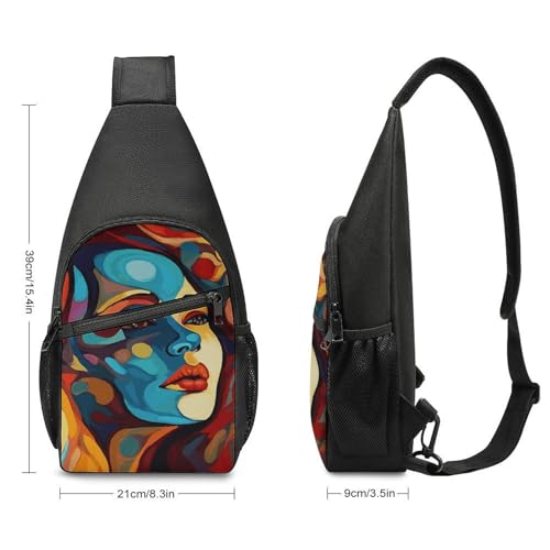 Bolso cruzado multiusos para adultos y viajes miniatura 2