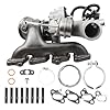 Dasbecan Kit de cargador turbo compatible con Chevy Cruze Sonic Trax 1.4L 2011-2020, Buick Encore 1.4L 2013-2018, turbocompresor con junta de repuesto # 667-203 55565353 GT1446 781504-5004