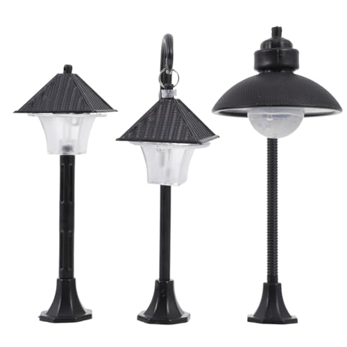 Lampadaires miniatures de jardin féérique pour illuminer vos scènes de vie et dioramas