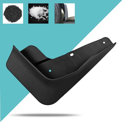 Image of Mud Flaps Compatible with Ford Explorer Accessories 2011-2019 Splash Guards All Weather Fender Guard Mudguards Sediment Protection No Need to Drill Holes
