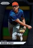 Brandon Sproat Prospect Card Collectible Baseball Card - 2025 Prizm Baseball Card #136 (Mets)
