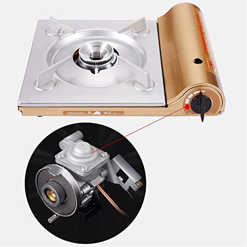 Gasherd Portable Butan Automatische Zündung mit Tragetasche Outdoor Windproof Wild Mini Gas Barbecue Camping