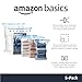 Amazon Basics Vacuum Compression Space Saving Storage Bags with Hand Pump, Large, Pack of 5, Clear