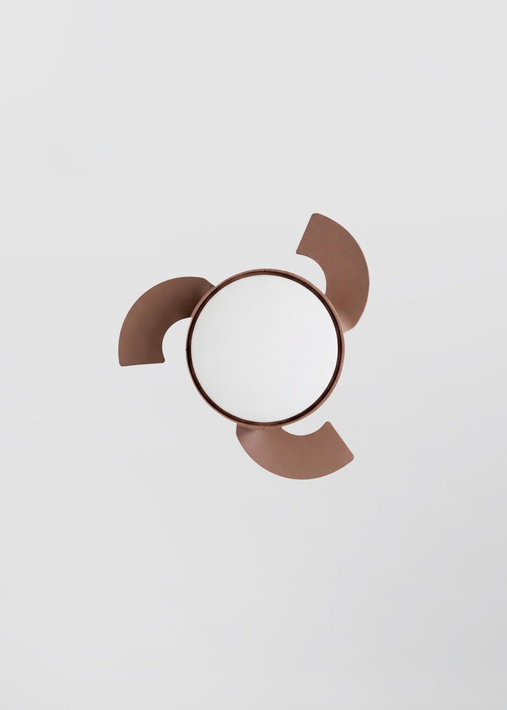 CREATE / WIND CLEAR LAMP/Ventilador de techo con luz lino moca con mando / 40W, Silencioso, Ø55 cm, 6 velocidades, aspas retráctiles, programable, función verano-invierno, luz led 3 temperaturas