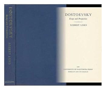 Hardcover Dostoevsky; essays and perspectives Book