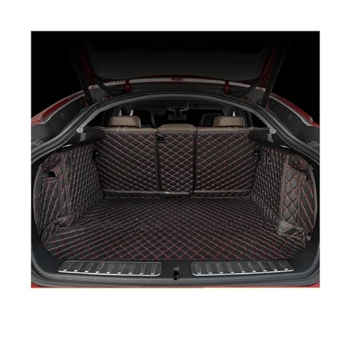 トランク マット に適合する レクサス Rx270 Rx350 用 トランクマット 2009 2010 2011 2012 2013 2014 2015 カーゴカーペット ラゲッジカバー(BLK Red)