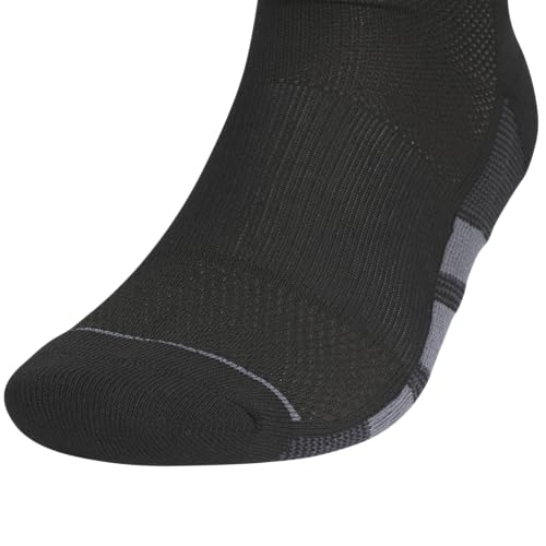Image of adidas Men's All Day Training Quarter Socks sports performance above the ankle height with cushioning for running (3-Pair)