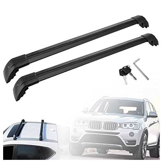 How much luggage can bmw x3 hold Aluminum Cross Bars for BMW X3 F25