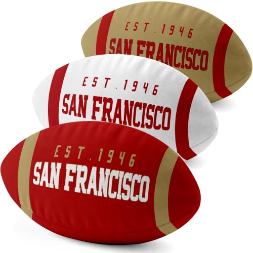 Image of ANTKING San Francisco Throw Pillow 2 Packs Custom Name Number Gifts