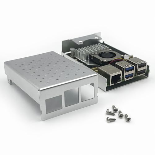 Refraigeración Raspberry Pi 5 con carcasa aluminio Armor Lite V5 3