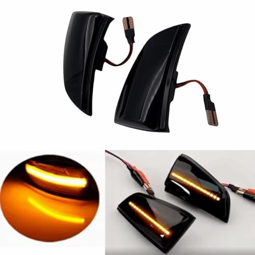 Luz retrovisor lateral para Volvo C70 2006 a 2009 intermitente dinámico de recambio 4